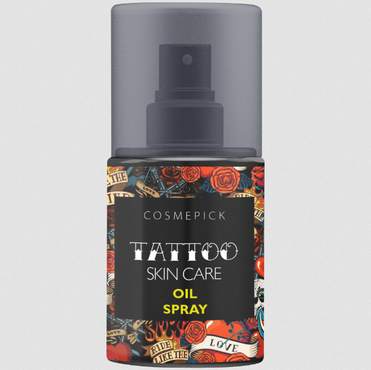 Cosmepick -   Cosmepick Tattoo oliwka do pielęgnacji tatuaży w sprayu, 50 ml